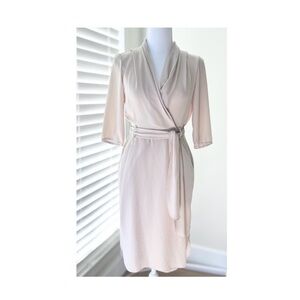 Wilfred Beige Wrap Dress